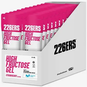 Comparateur de prix : 226ers Boîte De Gels énergétiques High Fructose Fraise 80g 24 Unités
