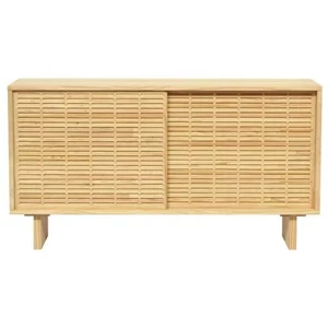 Naan Furniture Buffet en bois de pin massif naturel 120 x 65 x 35 cm CALA pas cher
