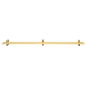Naan Furniture Etagère murale individuelle en bois de pin naturel 180 cm pas cher