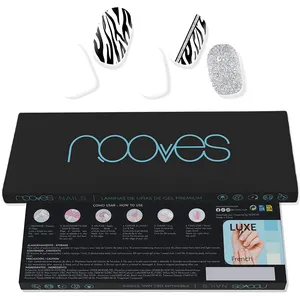 Comparateur de prix : NOOVES Feuilles À Ongles En Gel Premium glam #funky baby 20 unités
