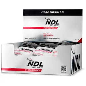 NDL Pro-Health gel energético sin cafeína Cola 60x12udsVendu paramazon