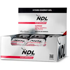 Ndl Pro-Health Gel Énergétique avec Caféine Cola 12x60gVendu paramazon