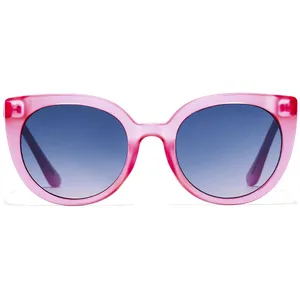 Lunettes de soleil - Hawkers - Divine - Rose - Ronde - Protection UV 100% pas cher