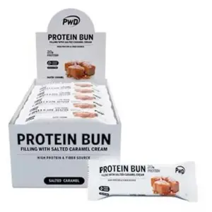 Pwd Nutrition Protein Bun Salted Caramel Bio 15x60g pas cher