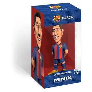 Figurine Minix FC Barcelone Lewandowski 9 12 cm