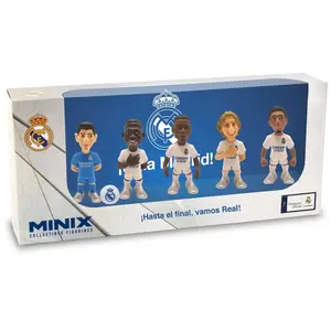 MNS Ensemble de figurines minix real madrid 5 pièces pas cher