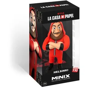 Figurine Minix La Casa de Papel Helsinki avec masque 12 cm pas cher