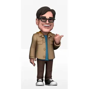 The Big Bang Theory Minix figurine Leonard Hofstadter 12 cm pas cher
