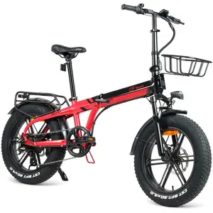 Vélo Électrique Youin BK1650R DALLAS Noir Rouge 250 W 20"Vendu parbikeinn