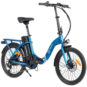 Vélo Électrique Youin BK1003 AMSTERDAM Bleu 250 W 20" pas cher