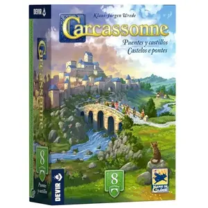 Devir Carcassonne Ponts Châteaux Extension 8 Jeu De Société pas cher