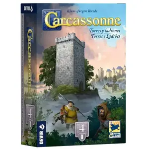 Devir Jeu De Société Carcassonne Tours Voleurs Exp4 pas cher