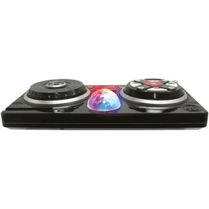 Comparateur de prix : DEQUBE - Table de mixage DJ avec écouteurs et boule disco - 3 ans et + T.U