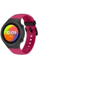 Smartee 4G Junior Noir avec bracelet Rose