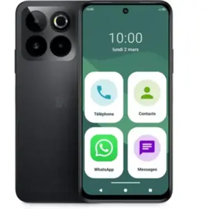Spc Zeus 2 Elite - Smartphone senior 6,7", 128 Go, NFC, SOS et Mode Facile