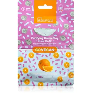 Idc soins de la peau essentials masque duo argile verte + orange pas cher