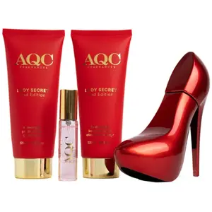 AQUARIUS Coffret parfumé - Lady Secret Red Edition - Corps - 4 produits pas cher