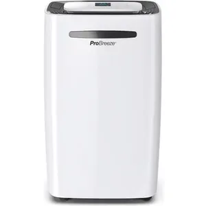 Comparateur de prix : Pro Breeze Déshumidificateur Portable 20L pour pièce jusqu'à 30m² 4 Mo...