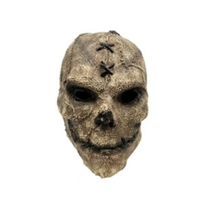 Masques halloween crâne capuche gris pas cher