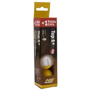 Balles ping pong Nb Enebe Box 3+1 Balls Nb Top 1 - Taille :12 Units pas cher
