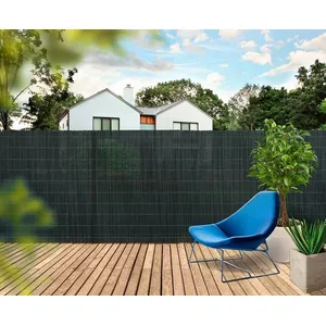 Comparateur de prix : NORTENE Canisse synthétique, imitation naturelle- Gris anthracite - 1.5x3m