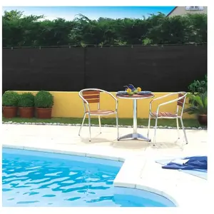 NORTENE Natte brise-vue tissée Totaltex - Noir - 1,5x10m pas cher