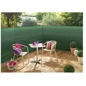 NORTENE Brise vue tissé Supratex - 100% occultant - Vert - 2x10m pas cher