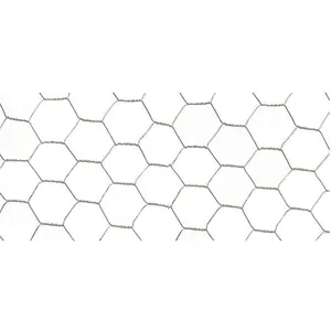 NORTENE Grillage métallique triple torsion - Gris - 1.50x25m pas cher