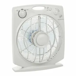 Unelvent - Ventilateur sur pied meteoresn 35W 3 vitesses D30cm Gris pas cher