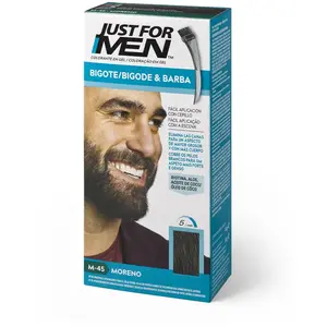 Comparateur de prix : Just For Men Gel Coloration moustache, barbe et favoris #marron