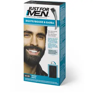 Comparateur de prix : Just For Men Gel Coloration moustache, barbe et favoris #noir