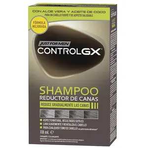 Comparateur de prix : Just For Men Control Gx Champú Reductor De Canas 118 Ml Hombre