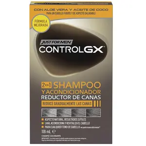 Comparateur de prix : Just For Men Control Gx champú reductor de canas con acondicionador 118 ml