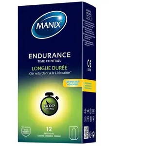 Préservatifs Manix Endurance Time Control x12Vendu pardocmorris