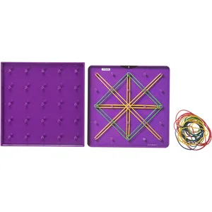Miniland Educational 95061   Jeu pédagogique Géoplateau, 6 pièces, 15 cm pas cher