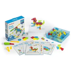 Comparateur de prix : Miniland Jeu de construction - Mosaic Art - 180 pièces - Violet - Pour enfant - Mixte