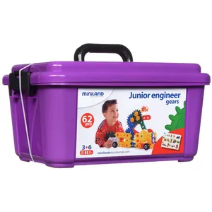 Miniland Miniland95003 Ensemble d'engrenages pour Enfant Multicolore pas cher