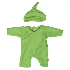 Miniland Pyjama Vert Avec Chapeau Pour Poupée De 21cm Vert pas cher