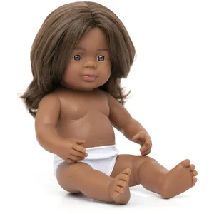 Miniland Baby-Doll australienne Aboriginale Fille 38 cm dans Une boîte avec sous-vêtement pas cher