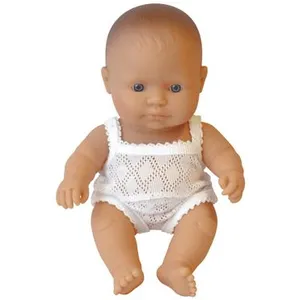 Miniland baby doll blanke boy 21 cm pas cher