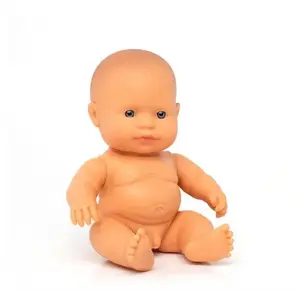 Miniland Miniland31141 Poupée bébé garçon européen Polybag Multicolore pas cher