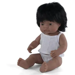 Comparateur de prix : Miniland Miniland31158 Poupée bébé Fille hispanique avec sous-vêtements Multicolore 38 cm