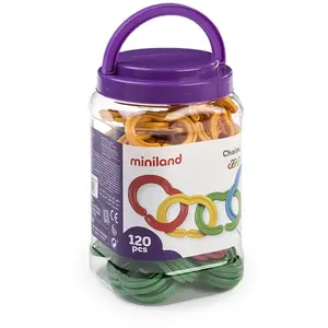 Miniland Chains Lot de 120 chaînes à accrocher pas cher
