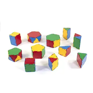 Miniland Miniland32123 Conexion Set de 84 prismes Multicolore pas cher