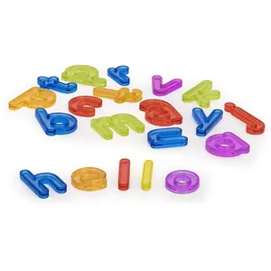 ML Transparent: LETTRES MINUSCULES 3,25cm - MINILAND Jeu pour enfant - 8232170 pas cher