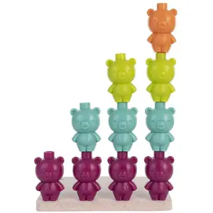 Miniland Eco Colors Bears: Jeu de mathématiques Fabriqué en bioplastique. pas cher