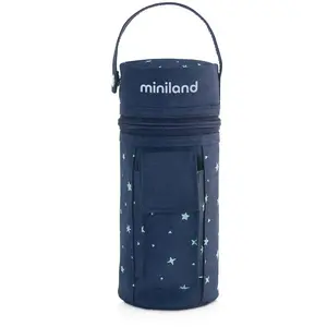 Miniland - chauffe-biberon et petits pots tres pratique pour la voiture, warmytravel denim