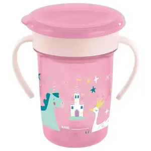 Miniland Gobelet D'apprentissage Fantastique Rose pas cher