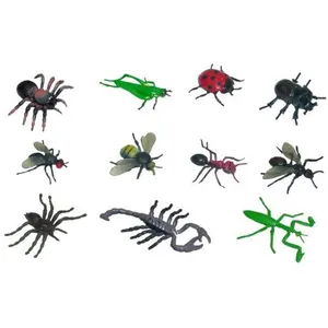 Insectes Miniland (12 figurines) pas cher