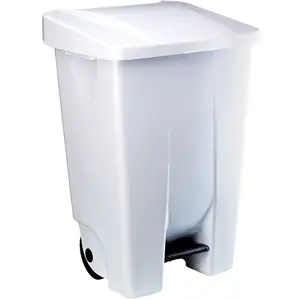 Denox - Conteneur sélectif 80 litresBlanc - White pas cher